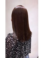 アース 菊名店(HAIR&MAKE EARTH) 20代30代40代 髪質改善カラー　ナチュラルブラウン