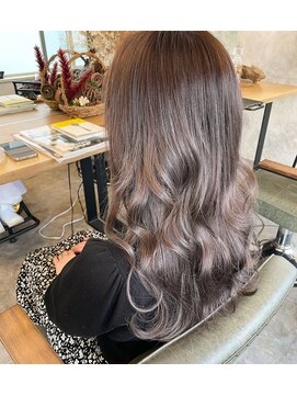 ヘアスタジオニコ(hair studio nico...) ラベンダーブラウンカラー★