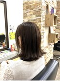 外ハネ/肩ボブ