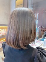 グラム バイ レイエレガンス(glam by REIELEGANCE)&nbsp;グレージュ＆透明感カラー小顔ワンカール