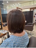 明るい白髪染めベージュブラウン
