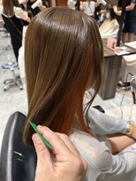 アヴァンス 和泉中央店(AVANCE) インナーカラー×オレンジ×髪質改善カラー