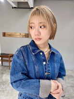 ユイル(Uil)&nbsp;似合わせカット× ブリーチカラー デザインカラー