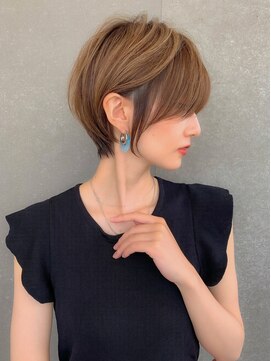 ロンドエニカ 大宮(Lond enika) ショート/ハイライトカラー/白髪/白髪ぼかし/くびれヘア/大宮