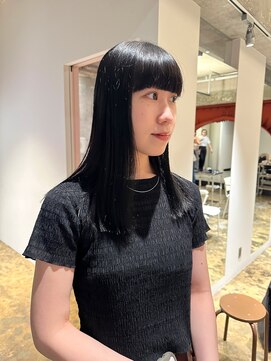 ハマモト 切りっぱなしロング