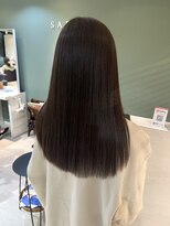 サラジュ 梅田店(SARAJU)&nbsp;saraju サトウ　透明感　艶カラー　髪質改善
