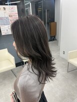 ブラウン(Brown) イメチェンヘアスタイルハイライトカラー/藤沢