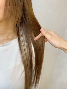 グロス 心斎橋(GLOSS) 【エクステ】インナーエクステ　ホワイトミルクティー