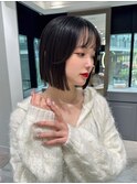 切りっぱなしボブ♪ タッセルボブ♪