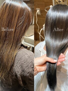 モードケイズ ラ ヴィ ベル(MODE K's la vie belle) 酸性ストレート/髪質改善ioLu/酸熱トリートメント