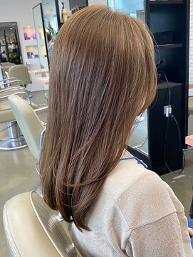 ディフィーノ 青山(DIFINO) 【DIFINO 青山】ブリーチなし/ミルクティーブラウン