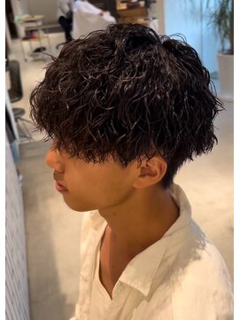 スイッチ(men's SWITCH) 大分メンズツイストスパイラルパーマツーブロックマッシュ