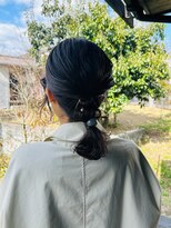 ナンバーエイト(number eight)&nbsp;お呼ばれヘアメイクゆるふわアップ髪飾り