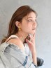 ★カット+透明感カラー(根6cm)+髪質改善ストレート(TOKIO付)￥37600→￥18800