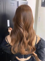 ペレ 栄店(PELE)&nbsp;前髪/アンブレラカラー/こなれミディ/イメチェン/ウェーブパーマ