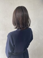 ユッカ エハ 豊中(YUCCA eha)&nbsp;【 YUCCA 】大人可愛いオリーブグレージュミディアム