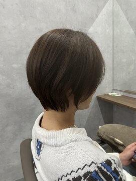 ナンバー 大分中央町店(N°) 【MIKOTO】@mikoto_newi　「髪質改善」大人可愛い丸みショート＊