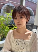 【畑中正敏】くびレイヤーエモージュ愛されショートボブ艶髪