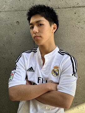 アイヴィー 池袋(IVY) 池袋アップバングスパイキーショート◎[池袋メンズ美容室］