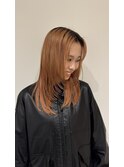 ハイトーン/ 顔周りレイヤー/ ロングスタイル