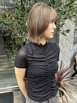 ウィム(wim)&nbsp;2bleach ミルクティーアッシュ /レイヤーボブ