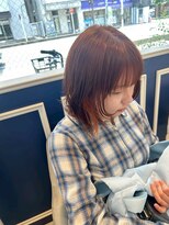 アンソル オブ リシェール(N'SOL of RICHAIR)&nbsp;前髪/イヤリングカラー/ボブ/イメチェン/顔回りレイヤー/南越谷