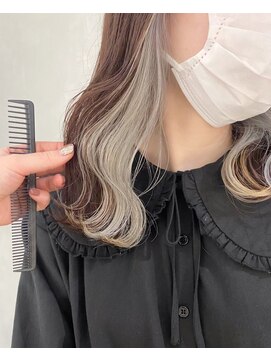 フォト 武蔵小杉(foto) フェイスフレーミング/デザインカラー/ブリーチ/インナーカラー