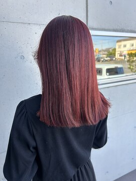 アチーブティルスマートサロン 豊川末広通店(achieve till Smart Salon) レッドカラー