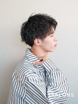 サロンズヘア 庚午橋店(SALONS HAIR)の写真/<メンズカット￥2300>通いやすいお手頃価格×技術派スタイリストがON/OFFキマる再現性の高いスタイルを創る