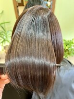 タックバイハレ たまプラーザ(takk by Hale)&nbsp;[takk]髪質改善縮毛矯正/チェリーブラウン/ホワイトグレージュ