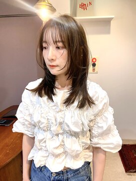 パープル(PURPLE) レイヤーカット/ウルフカット/イルミナカラー