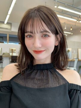 サンドイエナ 横浜店(sand yena) 暗めカラー／髪質改善/マロンベージュ/くすみベージュ/横浜駅