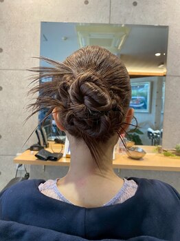 エニル(ENYL)の写真/丁寧なカウンセリング◎“センスの良さ”で決まるアレンジヘアはお任せ★特別な日を可愛く彩る♪【久留米】