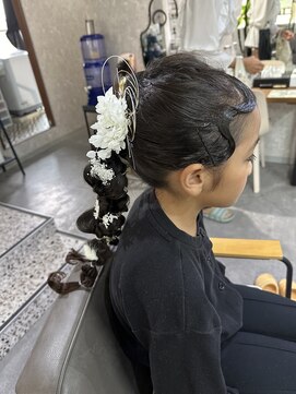 エノルア(enorua) 七五三ヘアセット