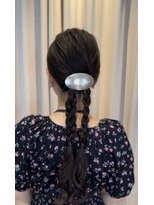 ロージーバイフーガヘアー 元住吉店(Rosy by FUGAhair)&nbsp;編みおろし/タイトスタイル