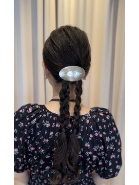 ロージーバイフーガヘアー 元住吉店(Rosy by FUGAhair) 編みおろし/タイトスタイル