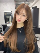 グラス 春吉2号店(glass) レイヤー/ブラウン/羽エクステ/韓国エクステ/スリムタッキ