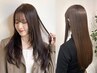 【選べるケアクーポン*】カット艶カラー3stepTRorスパ5分頭浸浴
