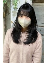 ココロヘアー ウィル 半田山店(Cocolo hair Will) レイヤーカット×前髪シースルー顔まわりカット