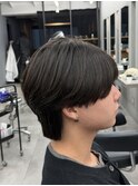 パーマ落としメンズストレート曲がる縮毛矯正