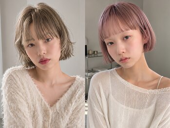 ヘアメイク アージュ 天神西通り店(HAIR MAKE age)の写真/*ワンランク上の髪質改善カラーが人気の美容院*ブリーチハイライトやアッシュカラーも透明感溢れるヘアに♪