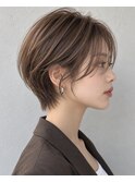 小顔/ココアベージュ/髪質改善