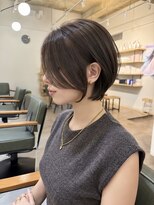リト 四条 烏丸(riTo)&nbsp;ショートヘア大人ヘア可愛い30代40代綺麗め暗めカラー髪質改善
