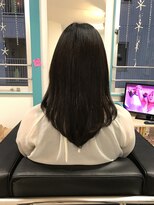 マーメイドヘアー(mermaid hair) ナチュラルレングスエクステ☆細め34本