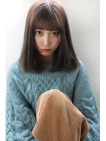 ブラン 天王寺(Blanc)&nbsp;【Blanc/天王寺】ダークとろみグレージュ＿しっとり質感ボブ