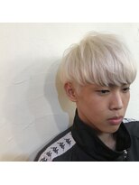 マインドヘアー(MiND HAiR) ホワイトブリーチカラー