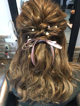 ハイラス(HAIRAS) 【HAIRAS】パーティーハーフアップ