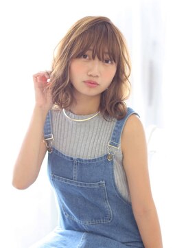 アルベロ(albero) 透けバング×ラフカール