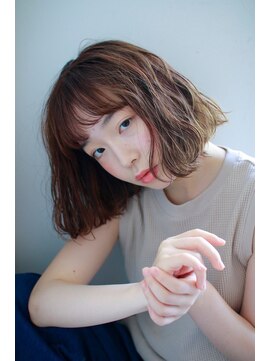 シーン 池袋(scene.) scene.【シーン】【池袋 西口徒歩3分】ミニボブ パーマ