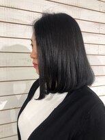 ビーヘアサロン(Beee hair salon) 【渋谷エクステBeee/安部 郁美】A/W NewStyleワンレンボブ